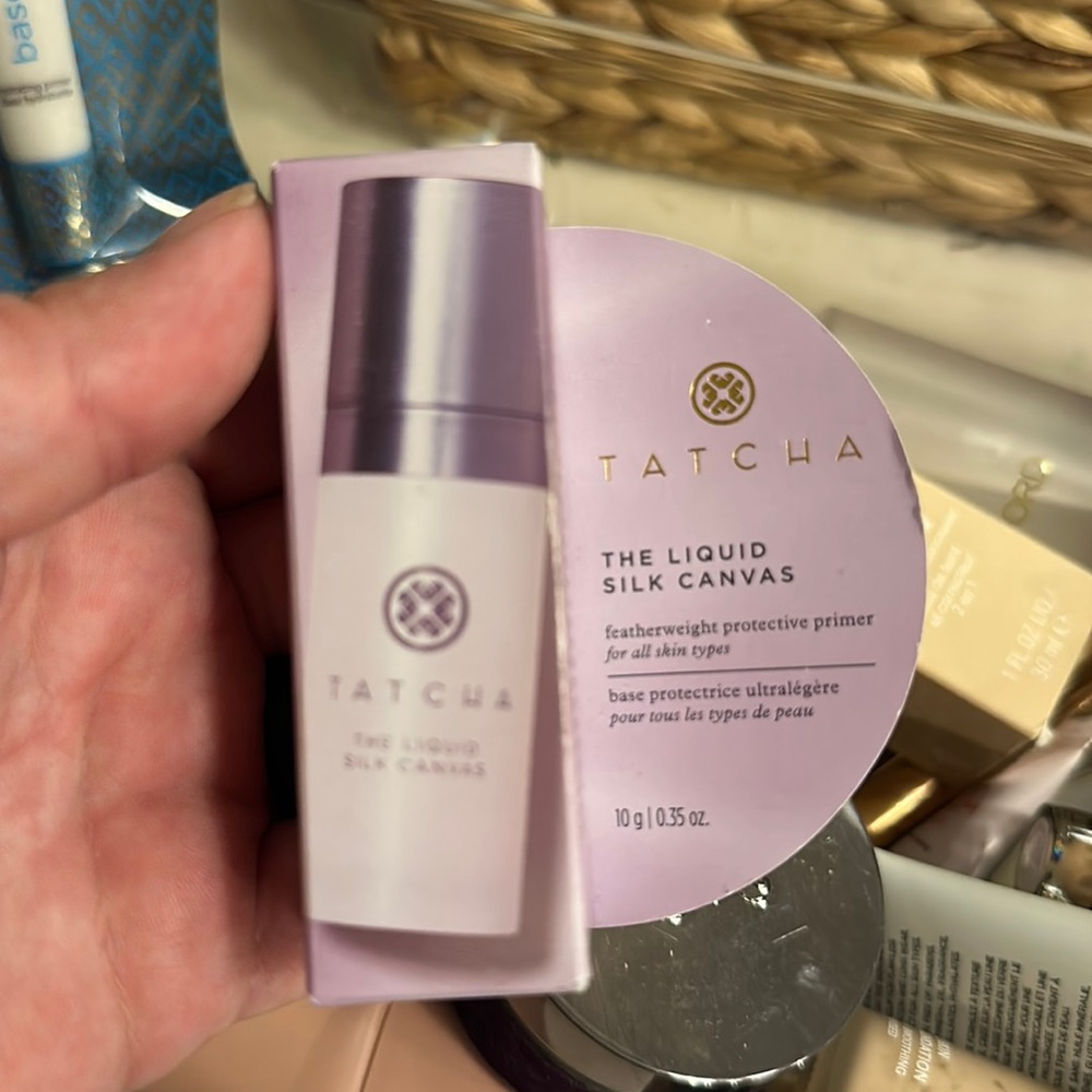 Tatcha The Liquid Silk Canvas protective primer .35oz